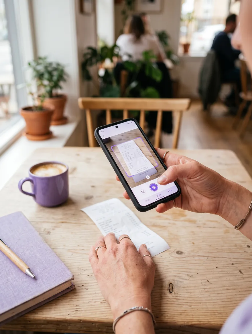 Skenovanie dokladu mobilom v aplikácii eFaktúra